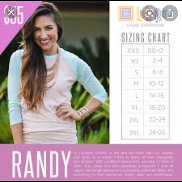 Lularoe Randy, large - Picture 3 of 3